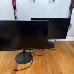 Acer XV270U 1440P Monitor - Pair