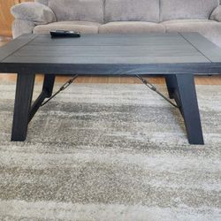 Coffee table and 2 end tables