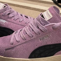 Puma Men’s Sneakers Size 11-Purple Suede 