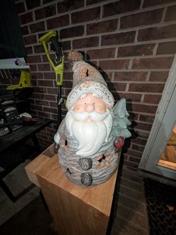 Large Vintage Santa Gnome Christmas Decor 🎅🎄