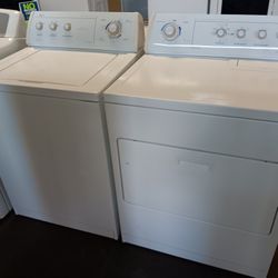 KENMORE TOP LOAD WASHER AND DRYER SET 