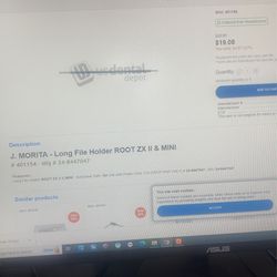 J . Morita - Long File Holder # (contact info removed)