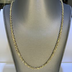 10K GOLD ROPE CHAIN