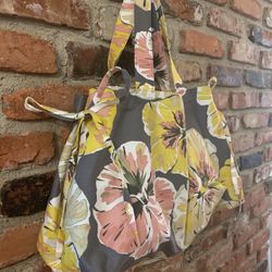 Large Floral Tote Bag - 100% Cotton