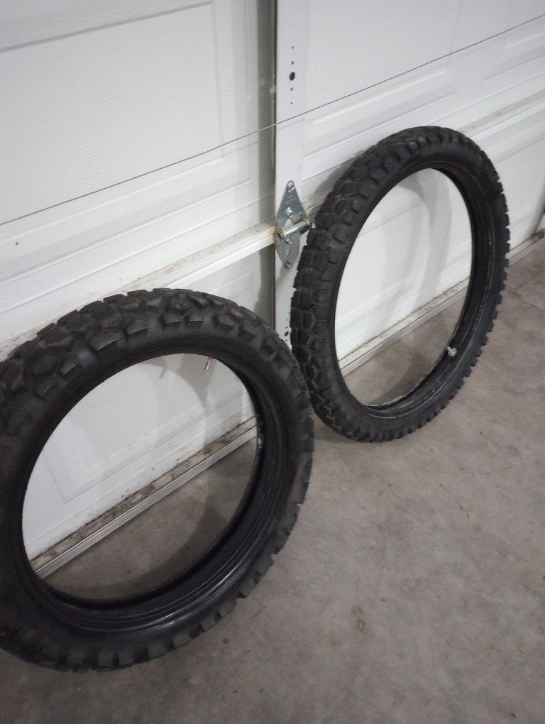 Dunlap  605f  Dot Legal Dirt Bike Tires