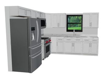 New Kitcheh Cabinets For Sale Solid Wood Soft Close Draws And Doors 10x10 2,900