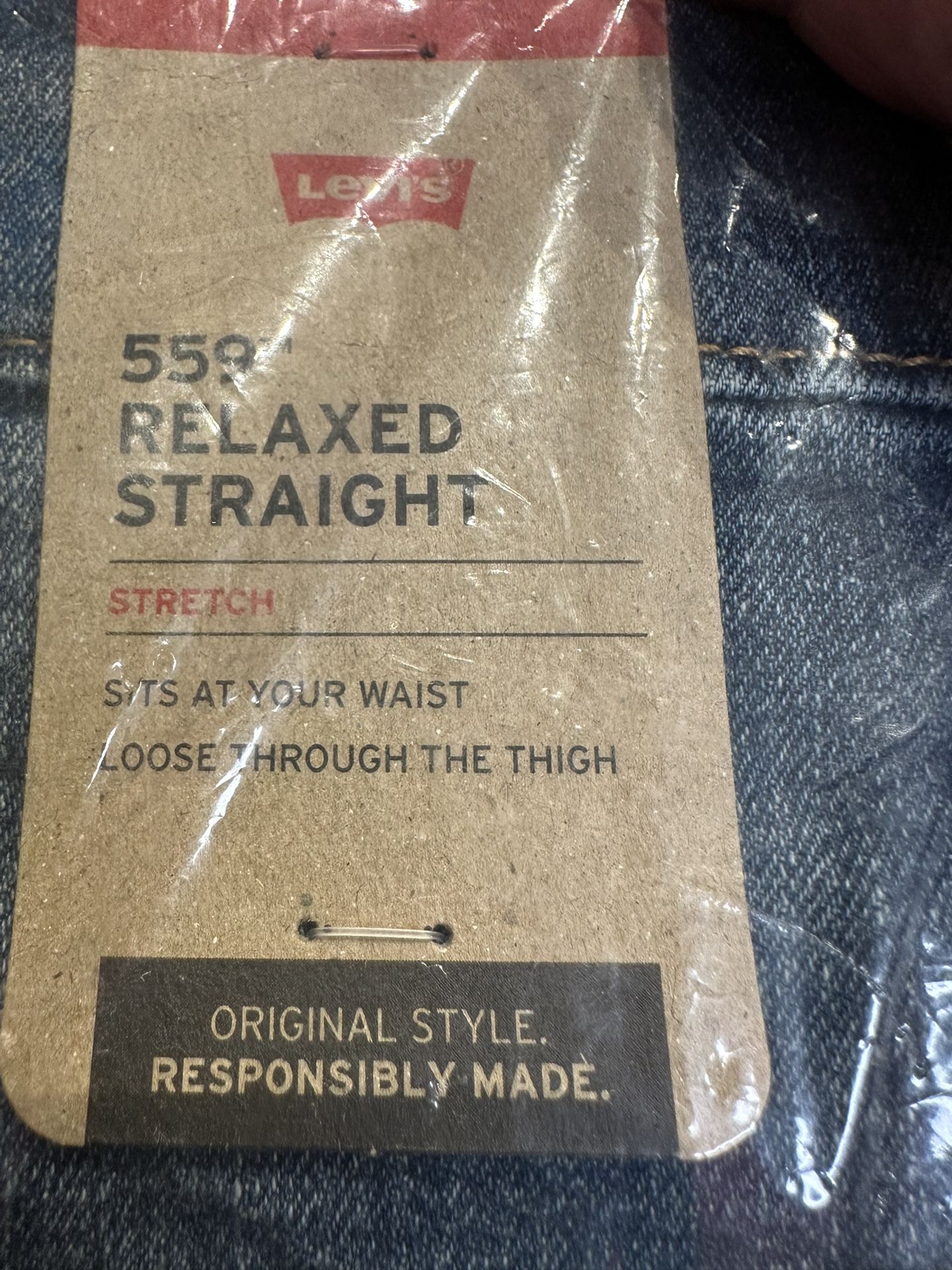 MEN’S 559 LEVIS 32x32 STRAIGHT RELAXED FIT 