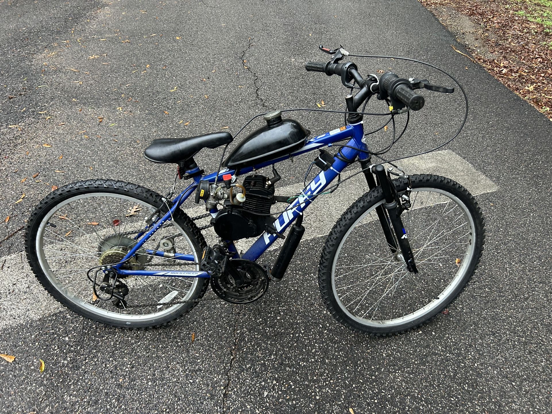 Motorized Bicycle 2 Stroke Engine