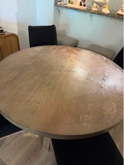Dining table with 4 chairs
