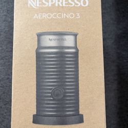 Nespresso Aeroccino 3 - BRAND NEW IN BOX … never opened 
