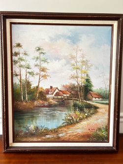VINTAGE OIL PAINTING