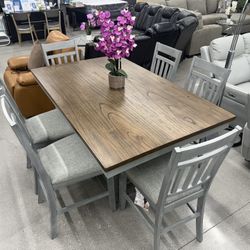 7pc Counter Height 🔥 Take It Home With Only $50 Down 