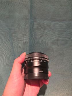 Sony fe 40mm f2.5 G lens