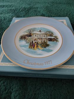 1977 Vintage collectors plate