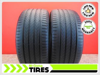 2 Continental Ecocontact 6 Q Mo Xl 285/40R20 Used Tires 7.5/35 Tread 2854020