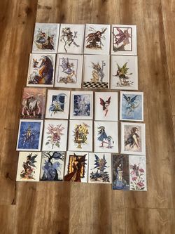Artwork Lot Rare Out Of Print Amy Brown Faeries And Fantasy 33 Pieces