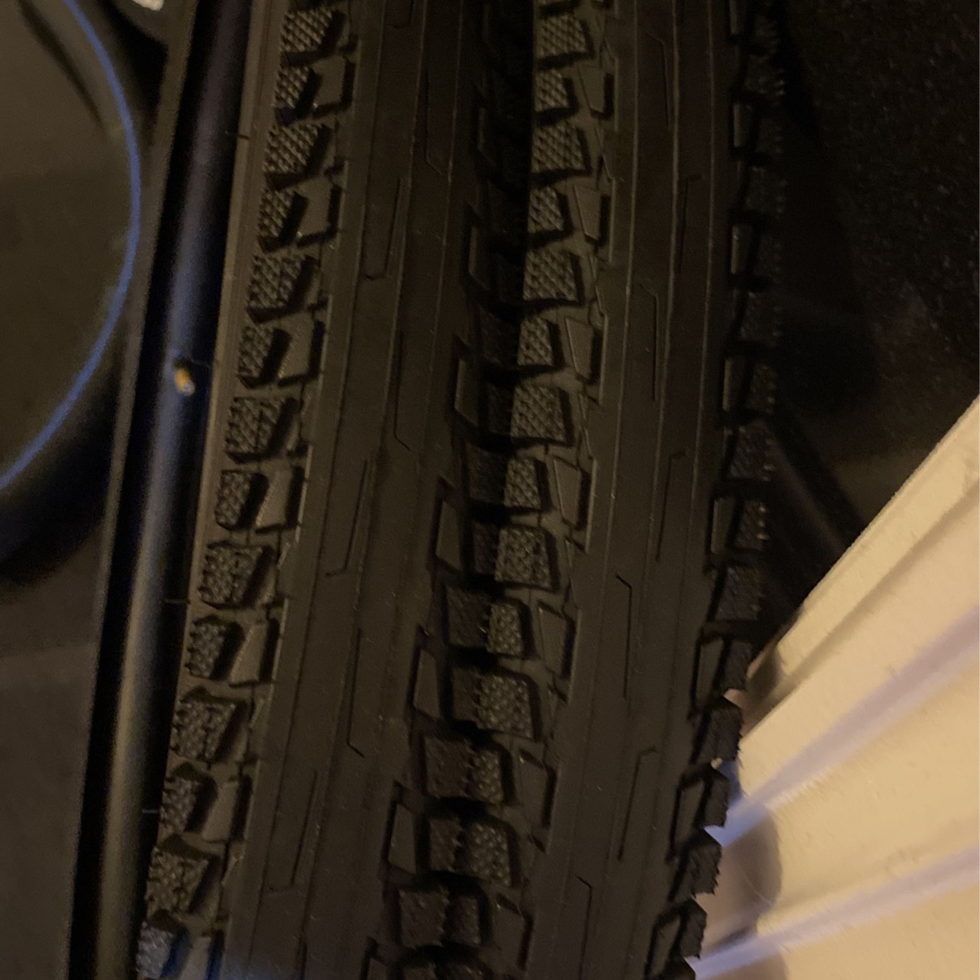 2Brand New Tires On 26x1.95 Smooth Center For Road Biking With Aggressive, Cornering Grip