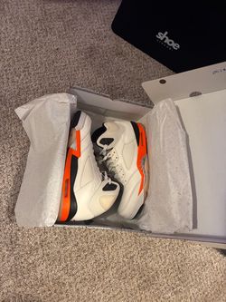 Air Jordan 5 Retro "Shattered Backboard" - White/Orange/Black