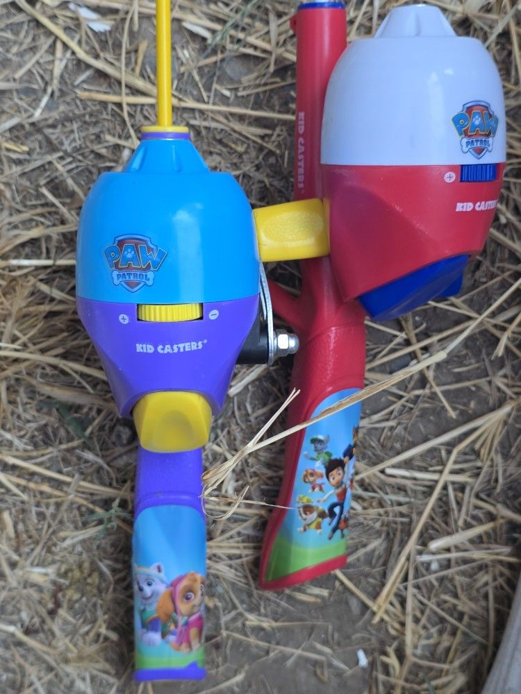 Kids Fishing Poles Paw Patrol
