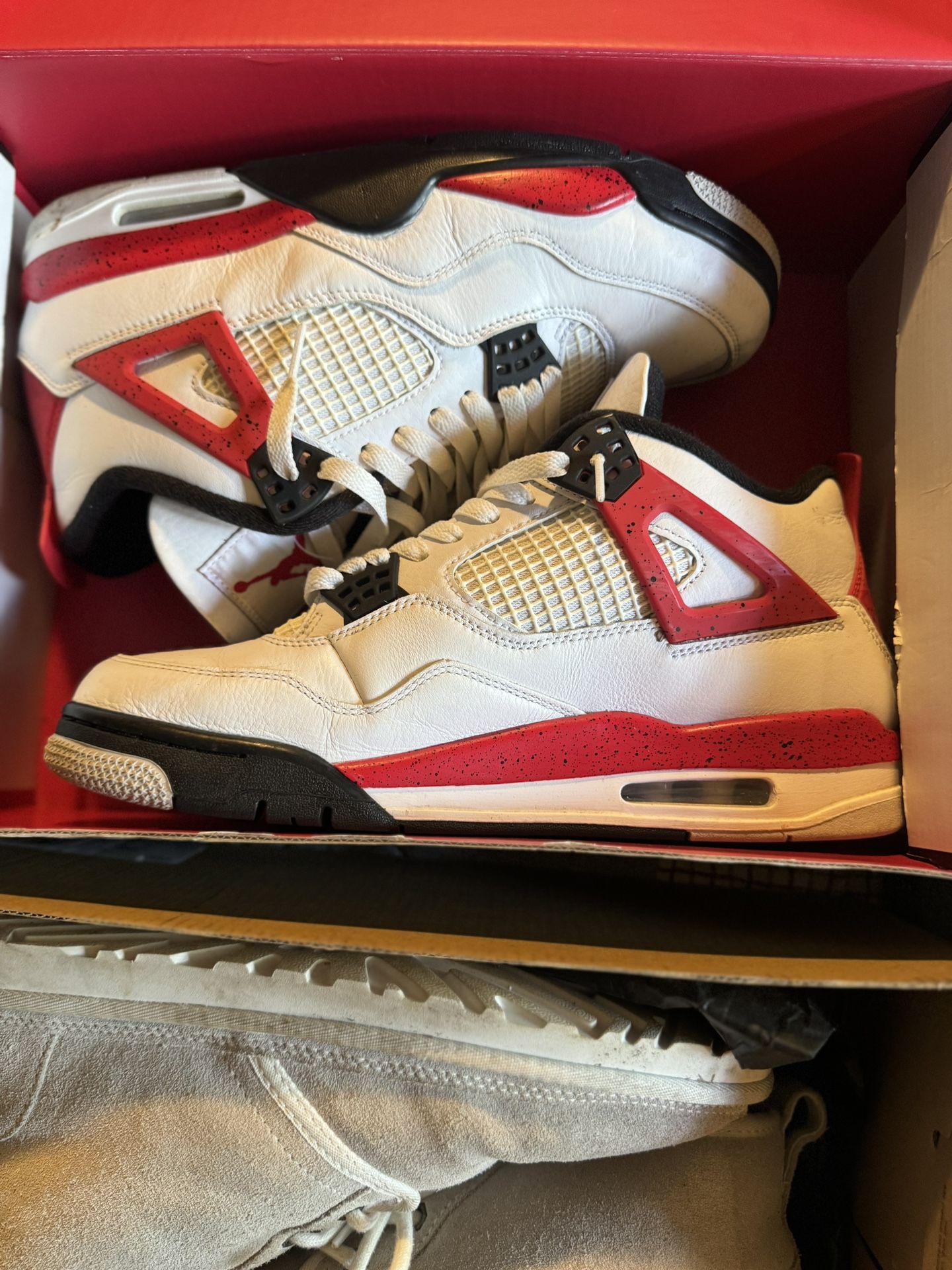 Jordan 4 Red Cement