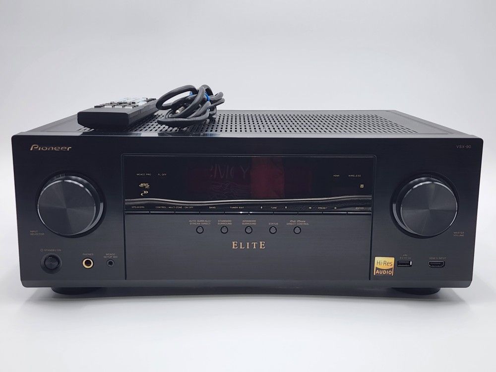 Pioneer Vsx-90 3D Ready A/V Receiver 