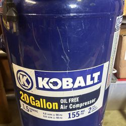 20 Gallon Cobalt Compressor
