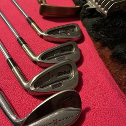 Ping S58 Golf Clubs And Putter