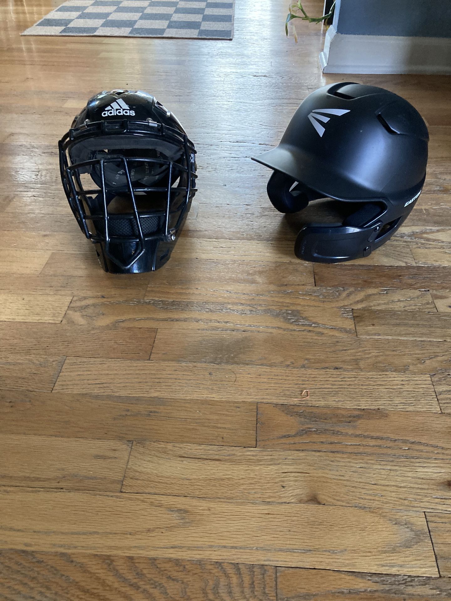 Batting Helmet and Catcher Mask