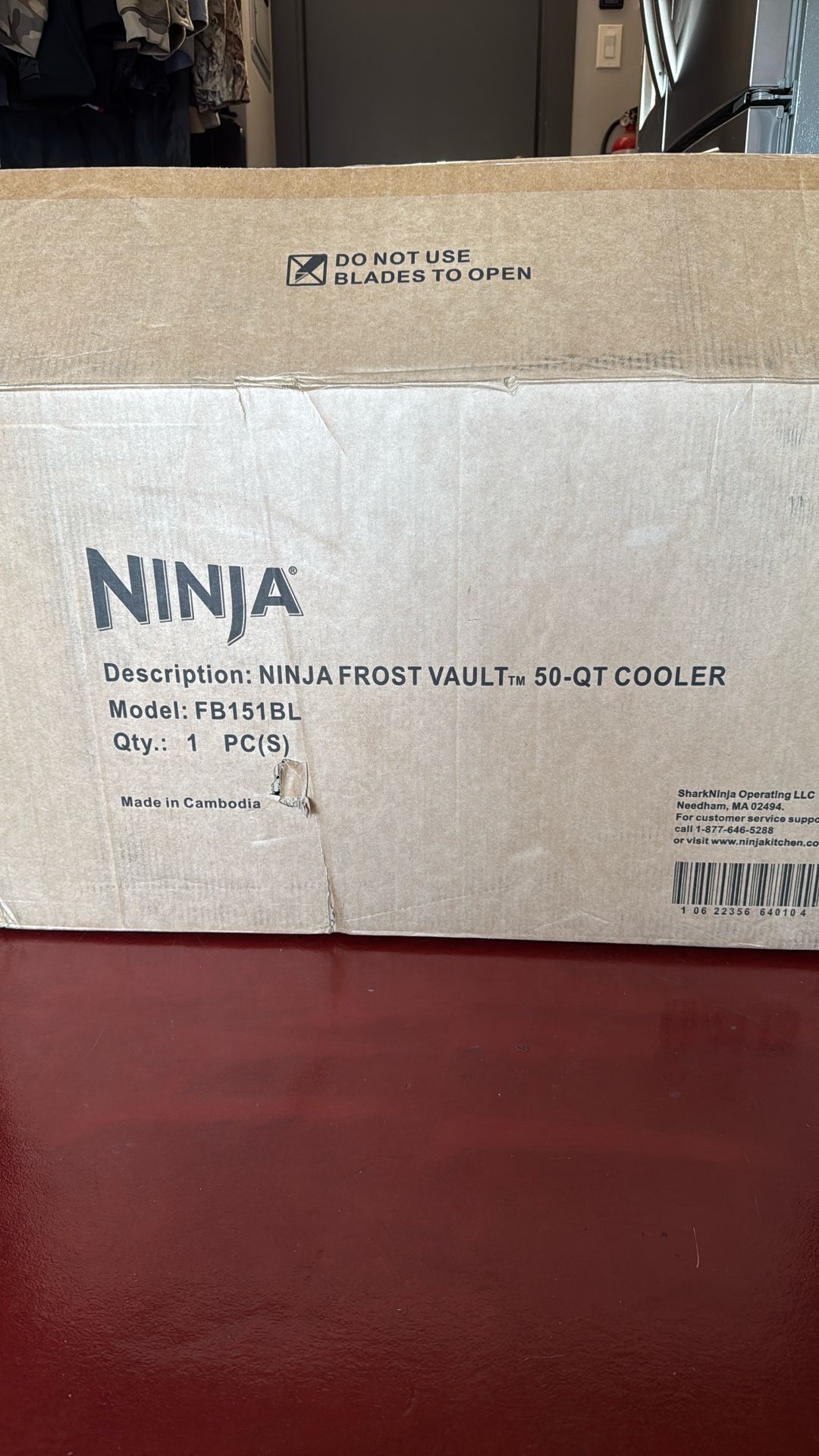 Ninja Frost Vault 50-QT Blue