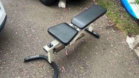 Powerhouse fitness incline / decline bench