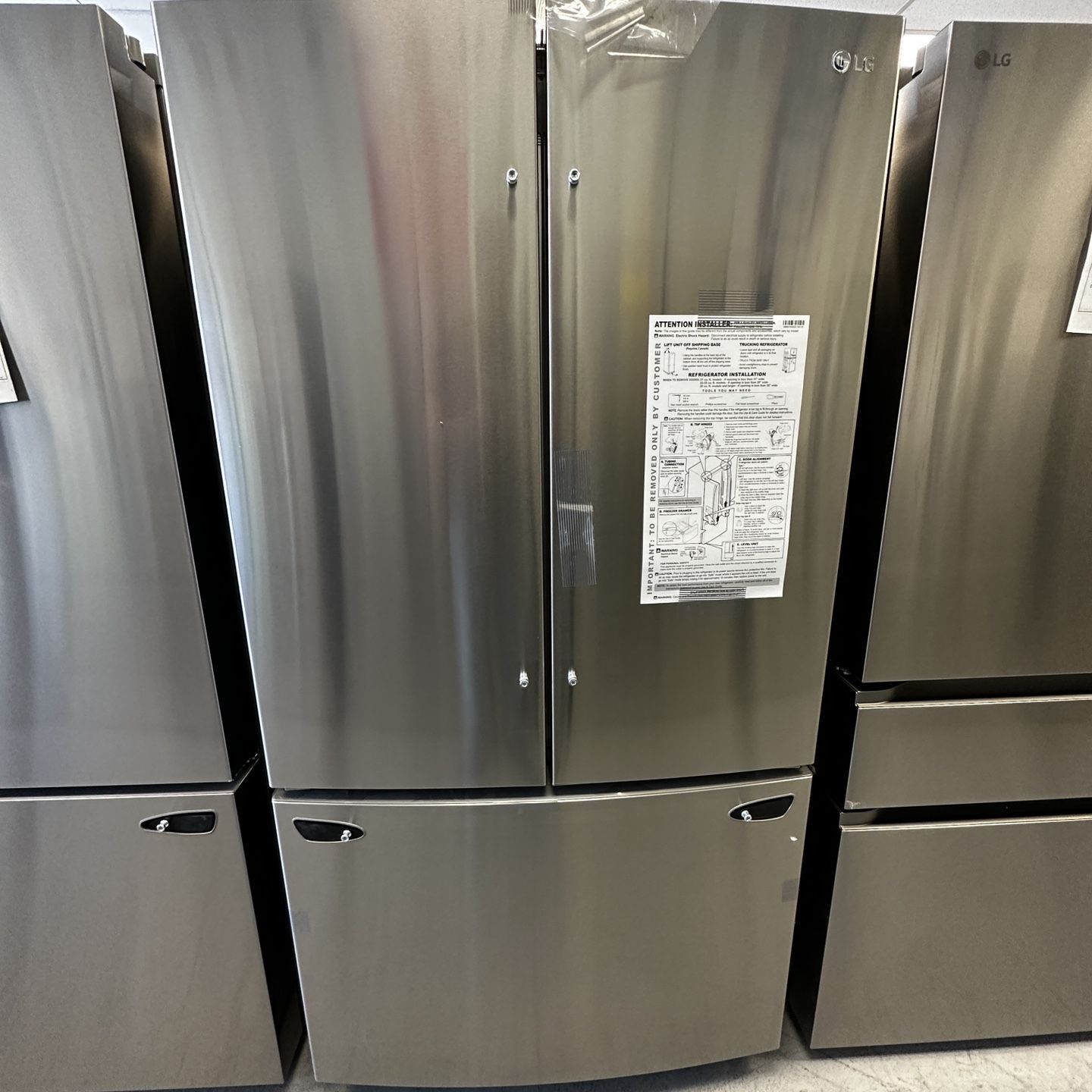 New LG Refrigerator French Door Only $899. 