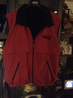 Coco cola reversable vest jacket