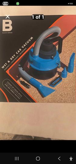 Black Series Wet & Dry Car Vacuum