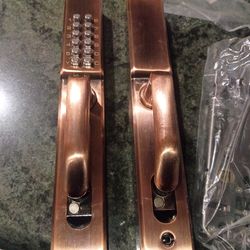 Keyless sliding door lock