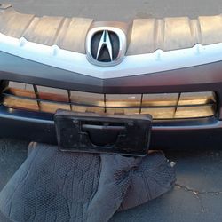2007-2009 RDX Complete Front Bumper With All The Accessories Oem. 