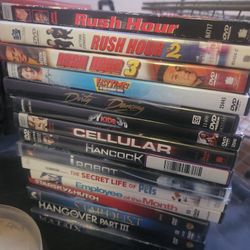 15 Dvds With Cases