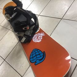 Burton 156 with Large Bindings 