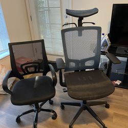 2 Office chairs For $100