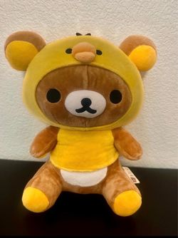 San-X Rilakkuma Premium Bakery Edition Stuffed Plush Bear 13-inch Korilakkuma