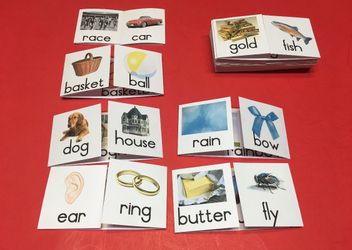 Compound Words — words for learning center