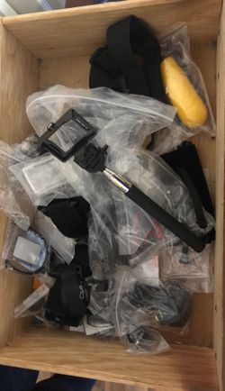 Go pro like camera accessories