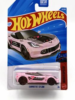 Hot Wheels 1:64 Scale Diecast Model - Corvette C7 Z06