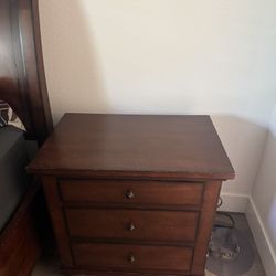 Dark Wood Night Stand
