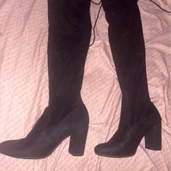 high heel boots