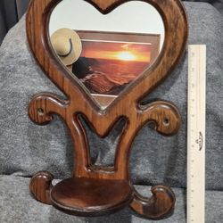 Heart  / valentine decor. Candle holder