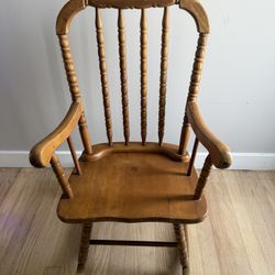 Vintage Youth Rocking Chair