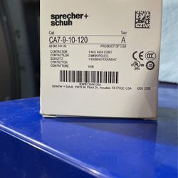 Sprecher & Schuh CA7-9-10-120 Contactor