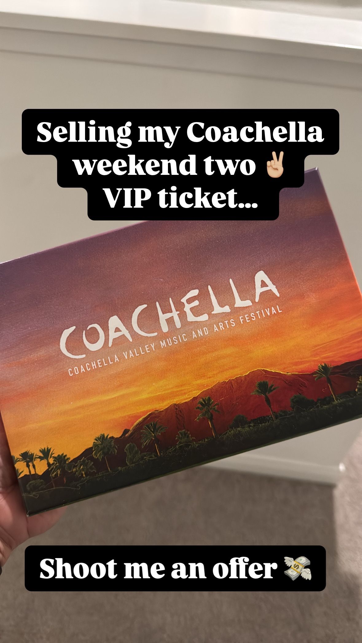 Coachella VIP Ticket -Weekend 2