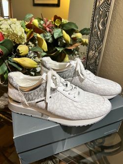 Michael Kors Monogram Low-Top Sneakers