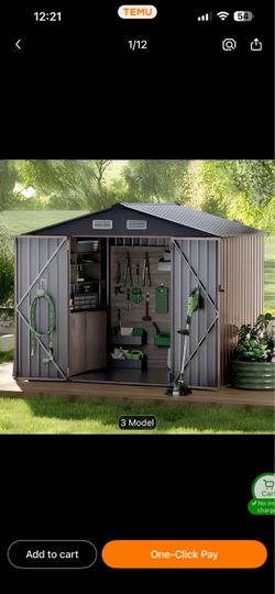 Versatile shed metal. 6.5x3.5